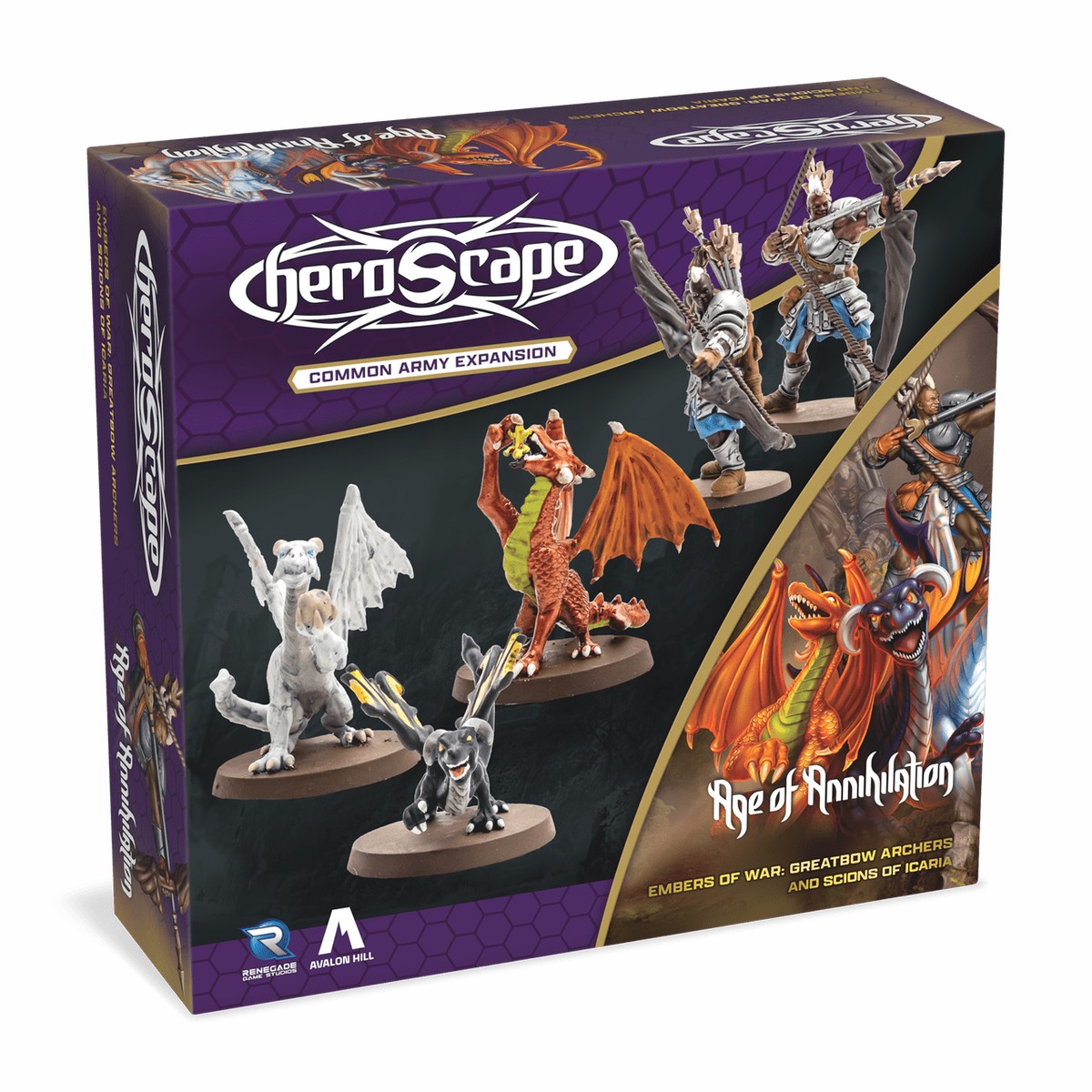 Heroscape: Greatbow Archers and Scions of Icaria Common Army Expansion