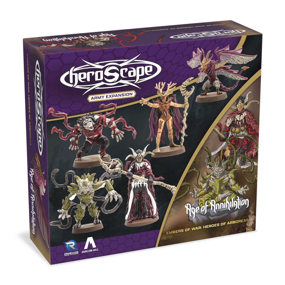 New Arrival Heroscape: Heroes of Arboreas Army Expansion