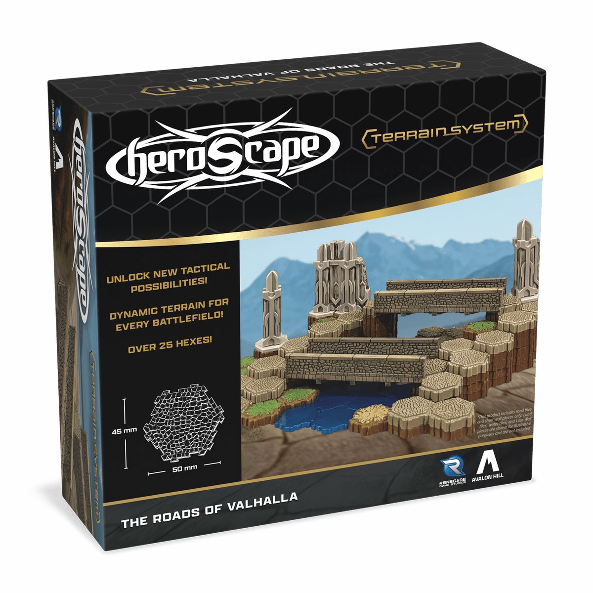 New Arrival Heroscape: Roads of Valhalla Terrain Expansion