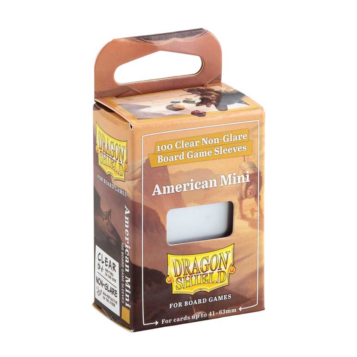Dragon Shield - American Mini Sleeves : Clear Non-Glare (100ct)