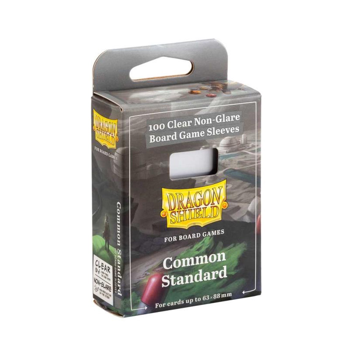 Dragon Shield - Common Standard Sleeves : Clear Non-Glare (100ct)