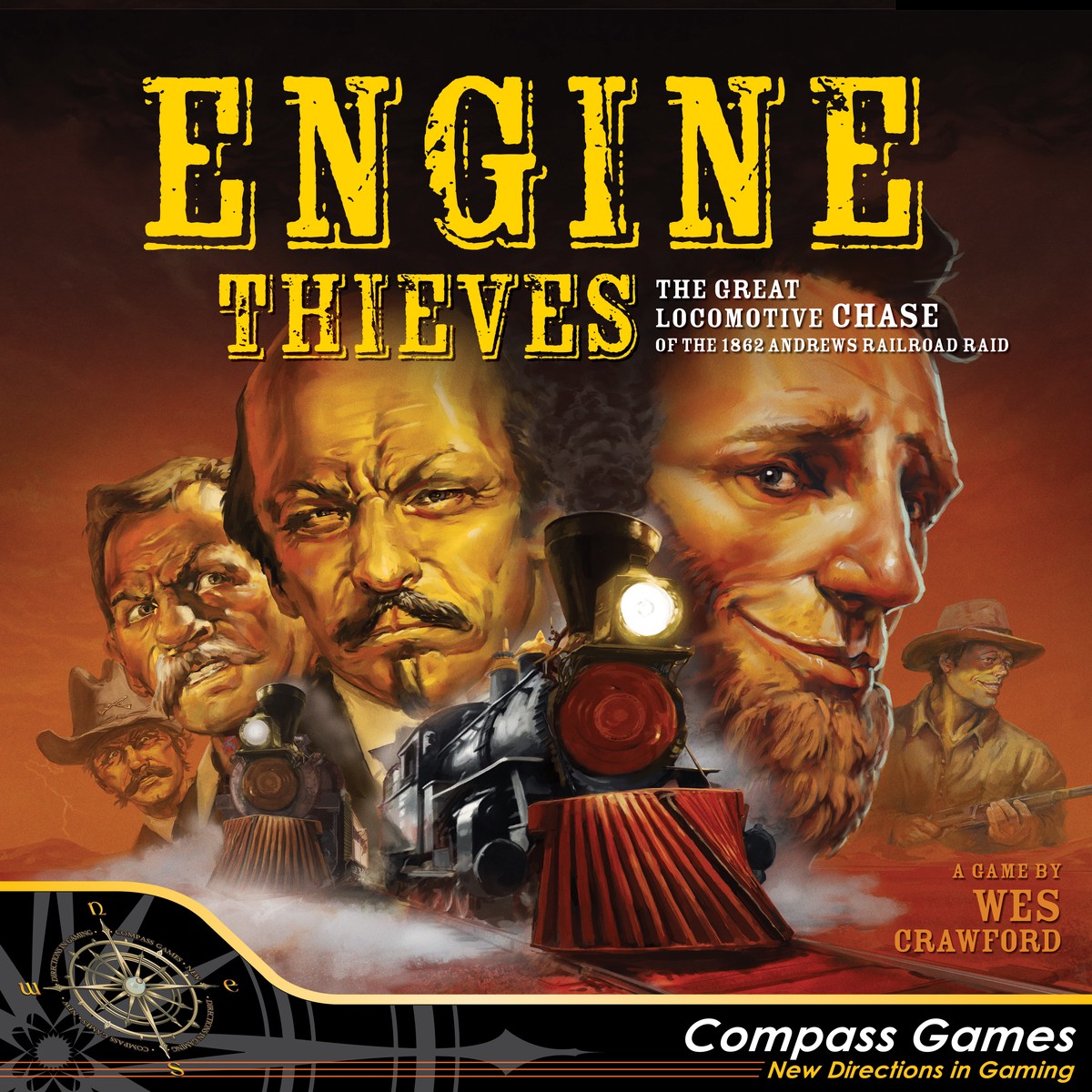 New Arrival Engine Thieves: The Andrews Railroad Raid of 1862