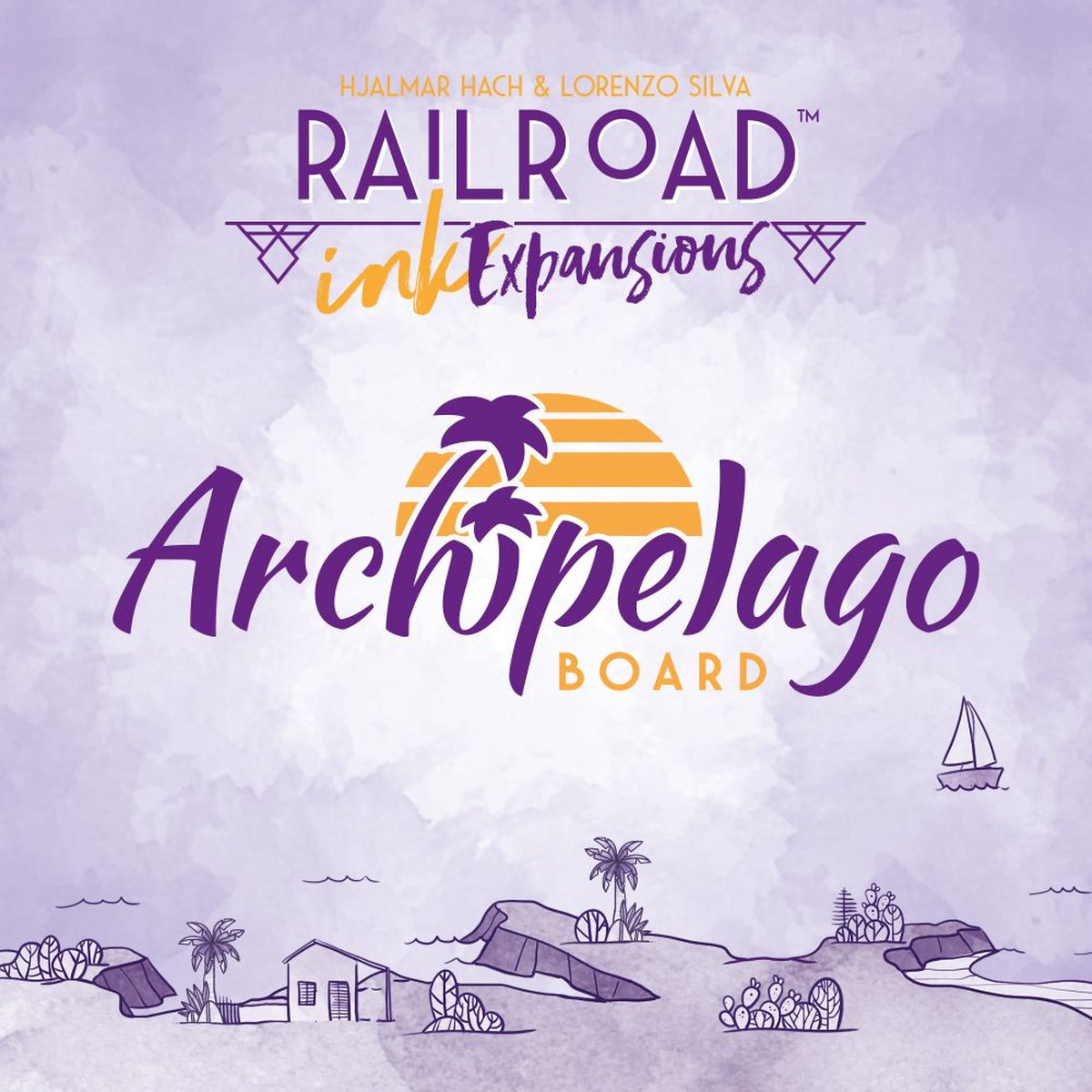 New Arrival Railroad Ink: Archipelago Boards Set