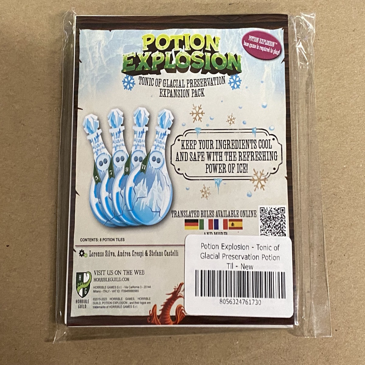 Potion Explosion: Tonic of Glacial Preservation Expansion Pack