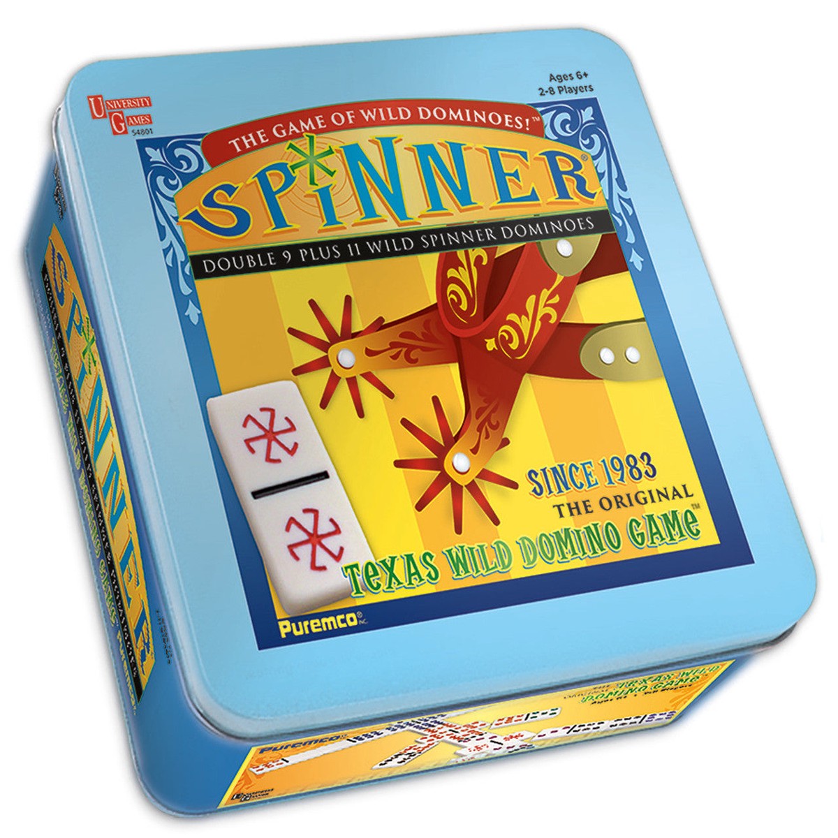 Spinner Dominoes Double 9
