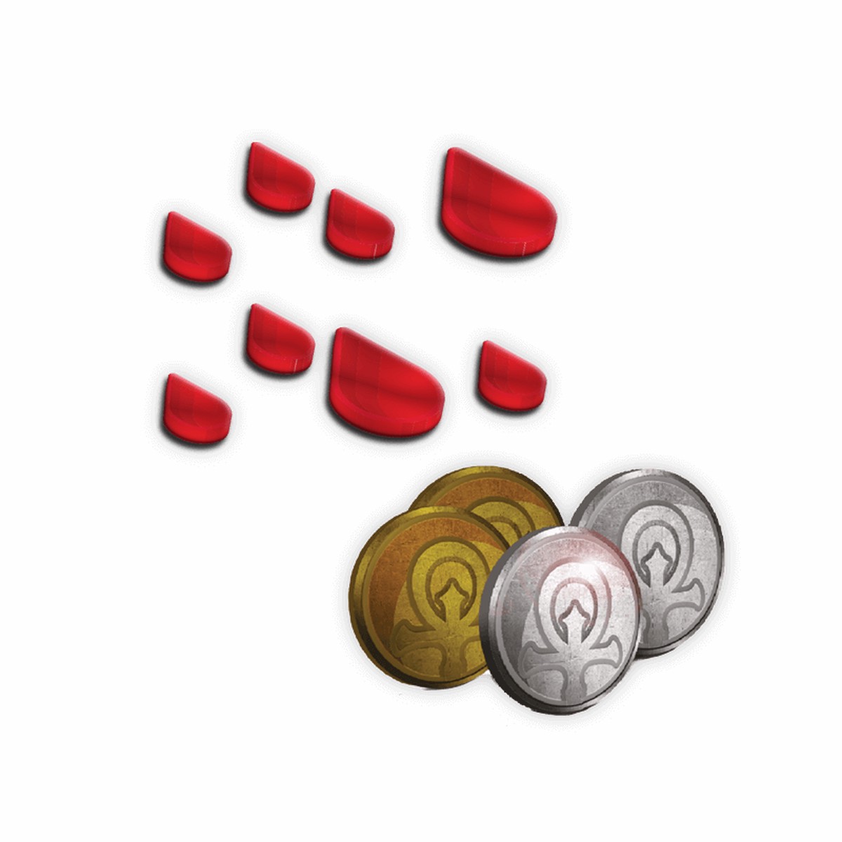 Vampire: The Masquerade Vendetta Tokens Upgrade Pack