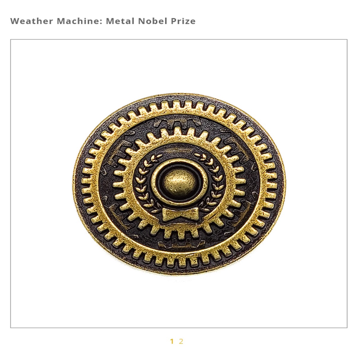 Weather Machine: Metal Nobel Prize
