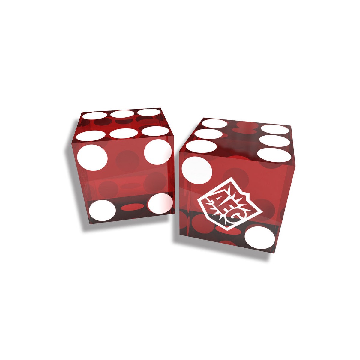 Ready Set Bet - Red AEG Casino Dice
