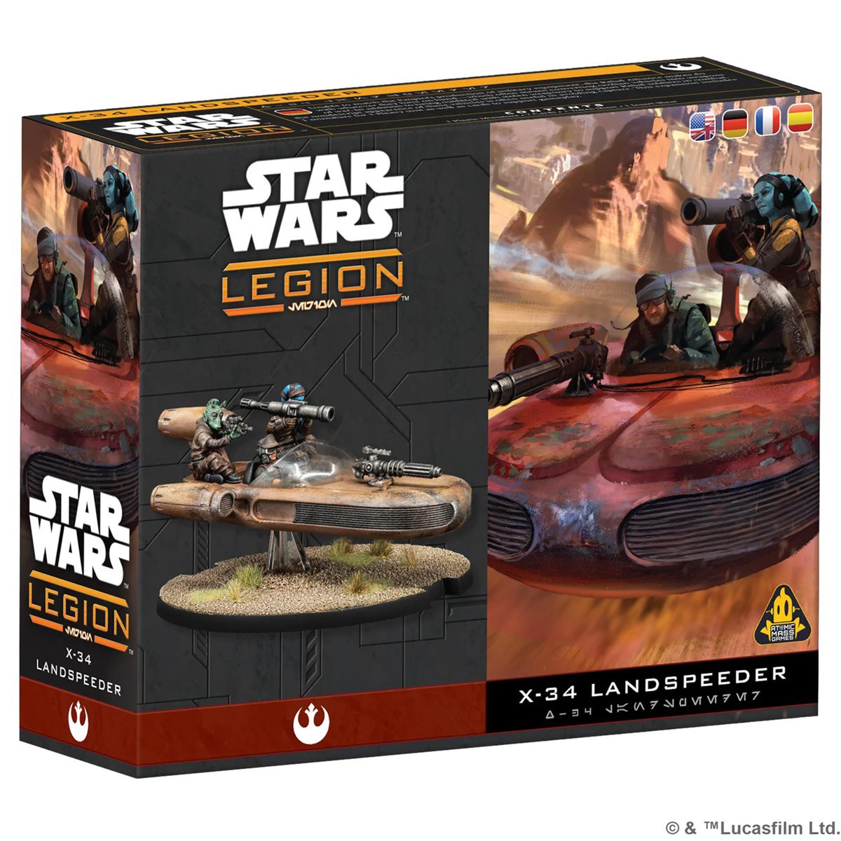 Star Wars: Legion X-34 Landspeeder Unit Expansion *PRE-ORDER*