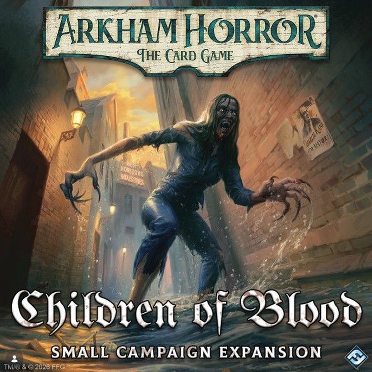 New Arrival Arkham Horror: The Card Game Children of Blood Small Campaign Expansion