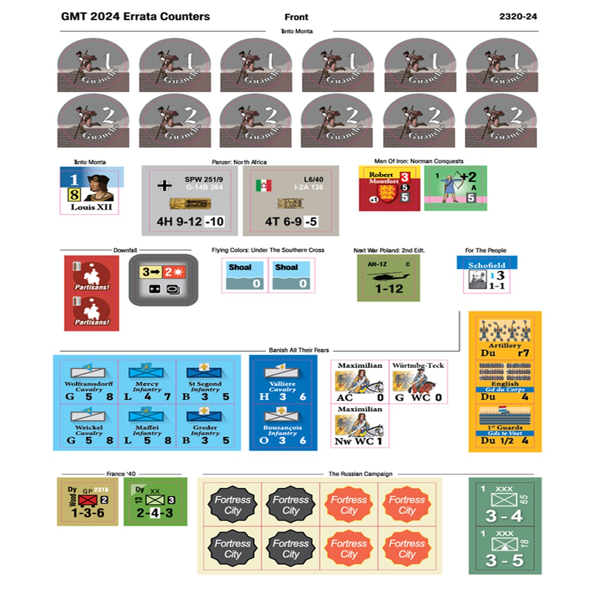 2024 Replacement Countersheet - US