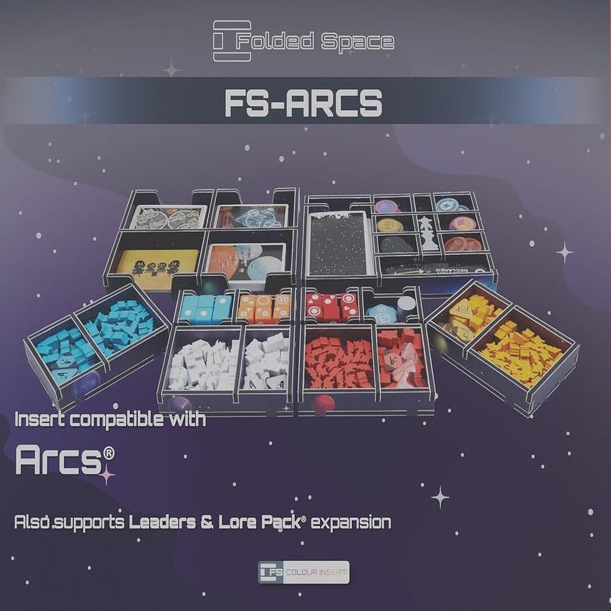 Folded Space - Color: Arcs