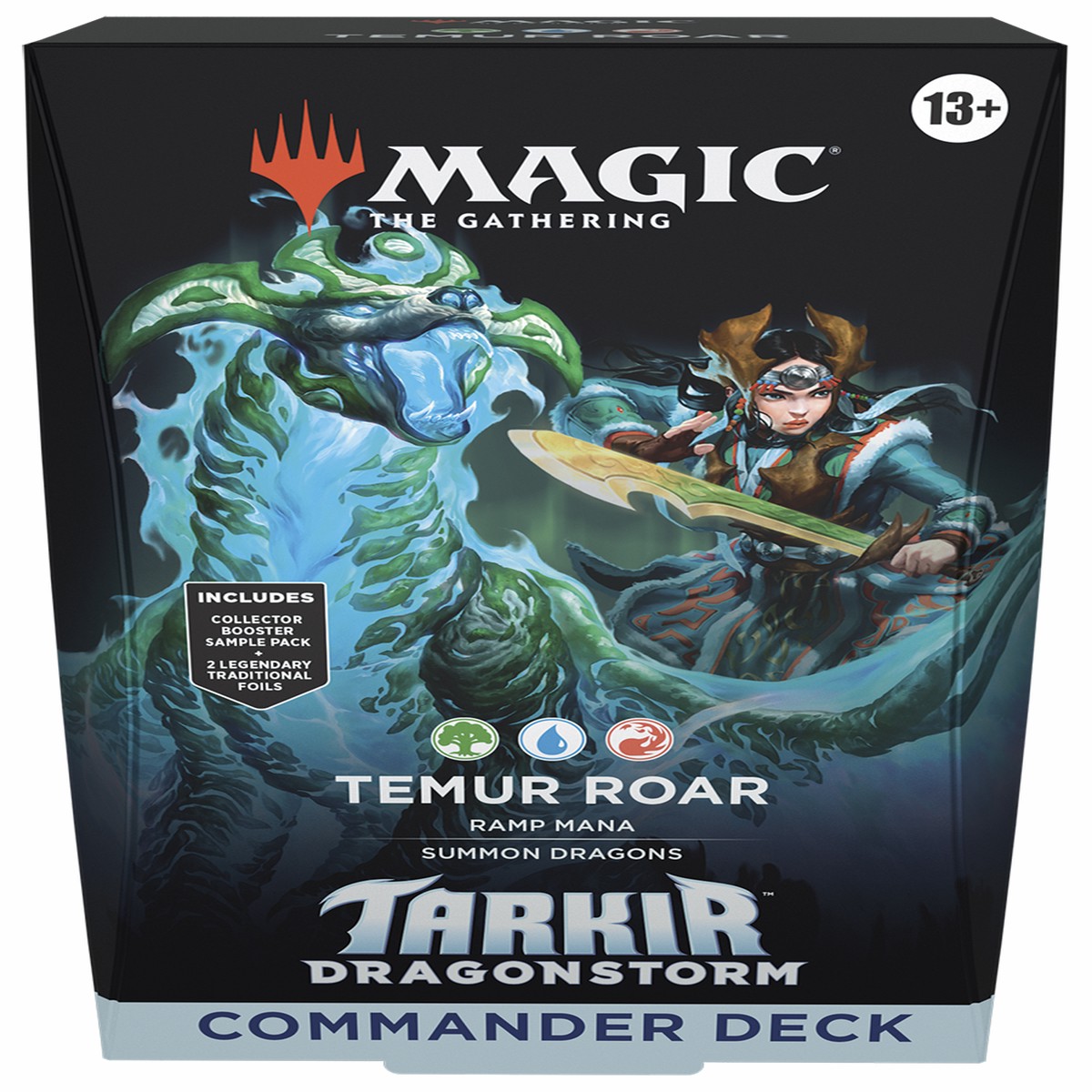Magic: The Gathering - Tarkir Dragonstorm: Commander Decks (Temur Roar)