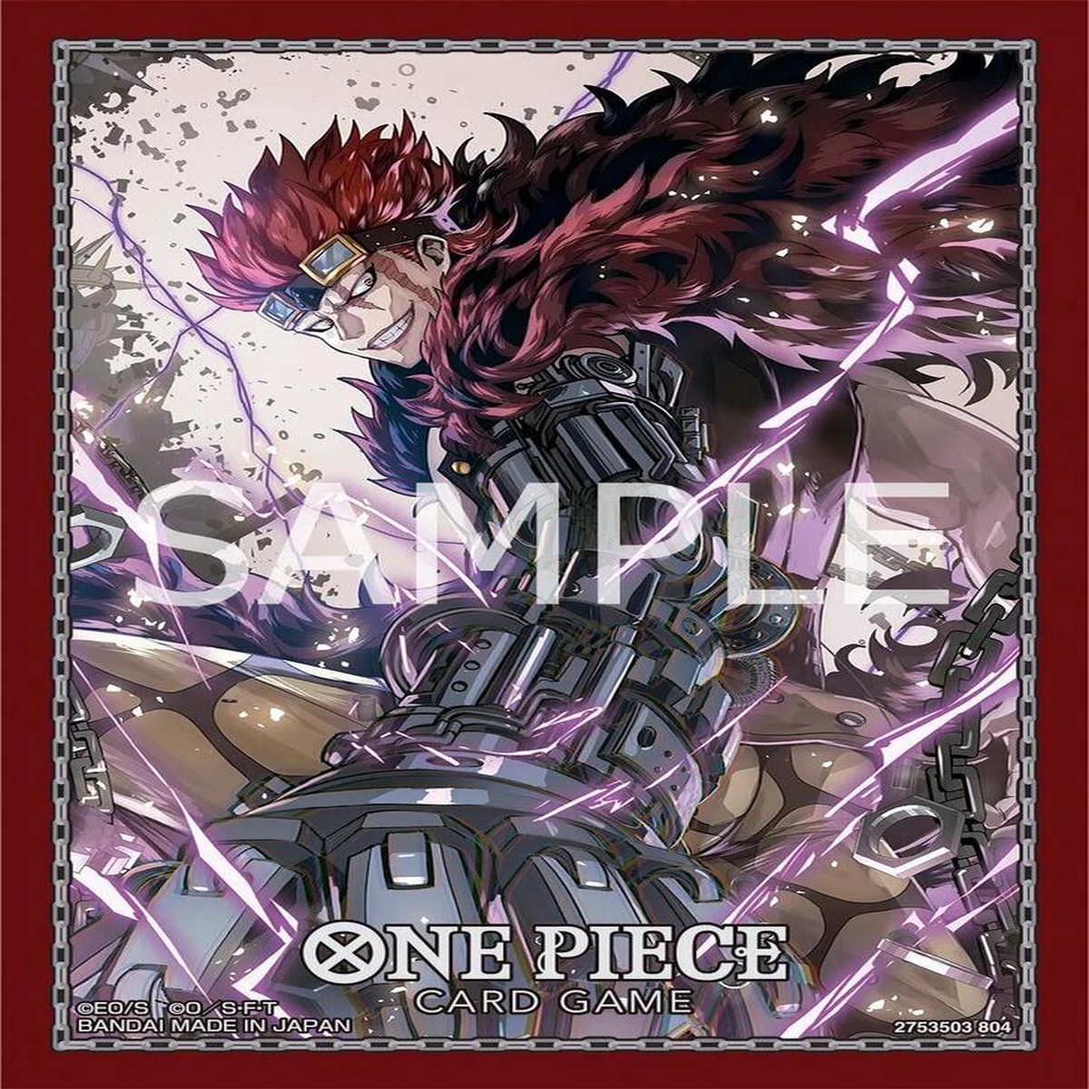 One Piece Card Game - Official Sleeves Set 9: Eustass"Captain"Kid