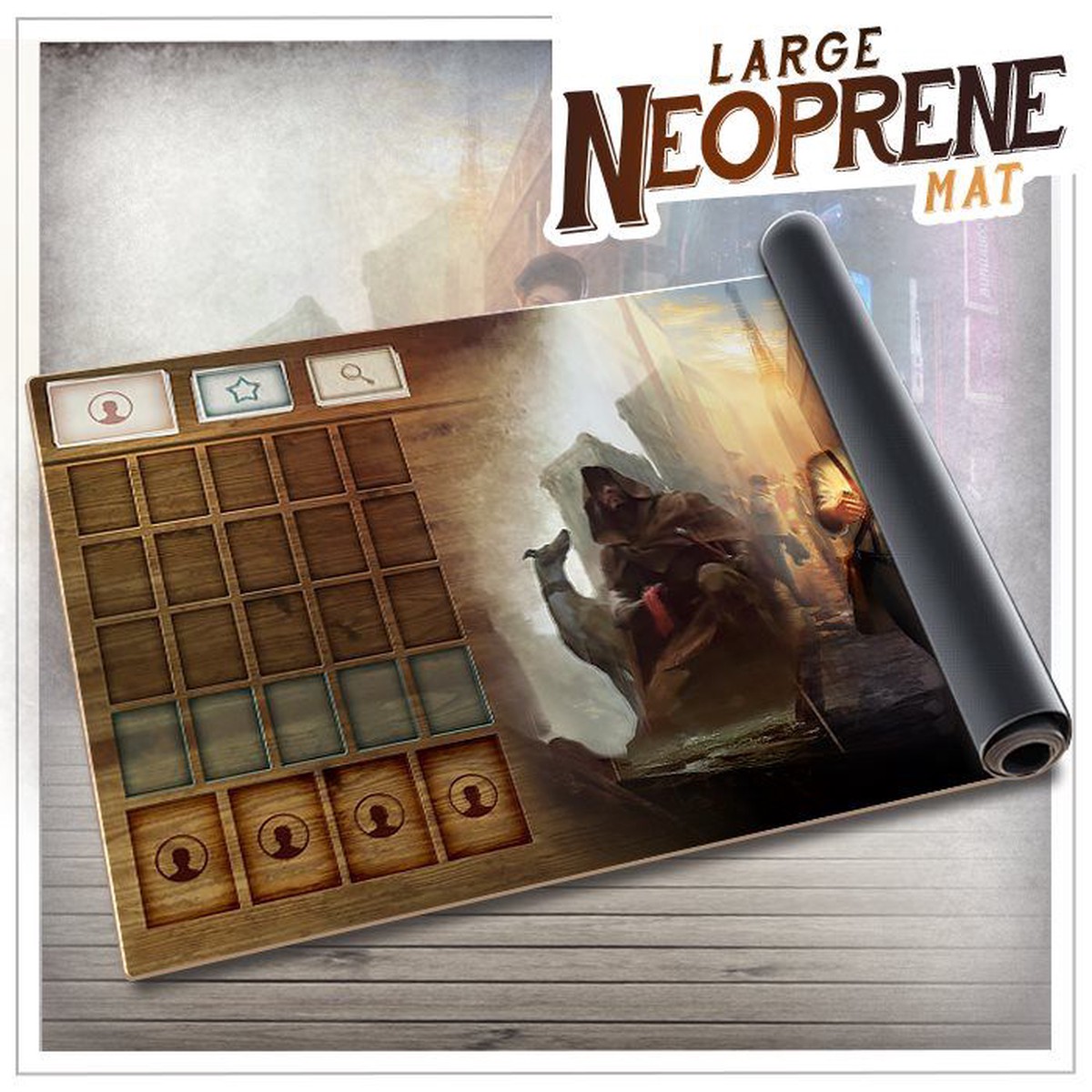 Chronicles of Crime: The Millennium Series Neoprene Mat
