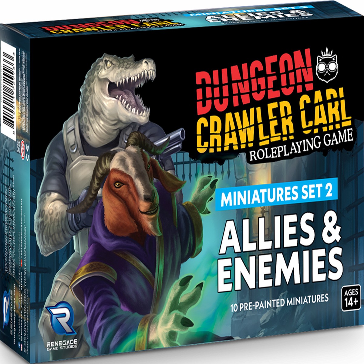 Dungeon Crawler Carl RPG: Miniatures Set 2: Allies & Enemies *PRE-ORDER*