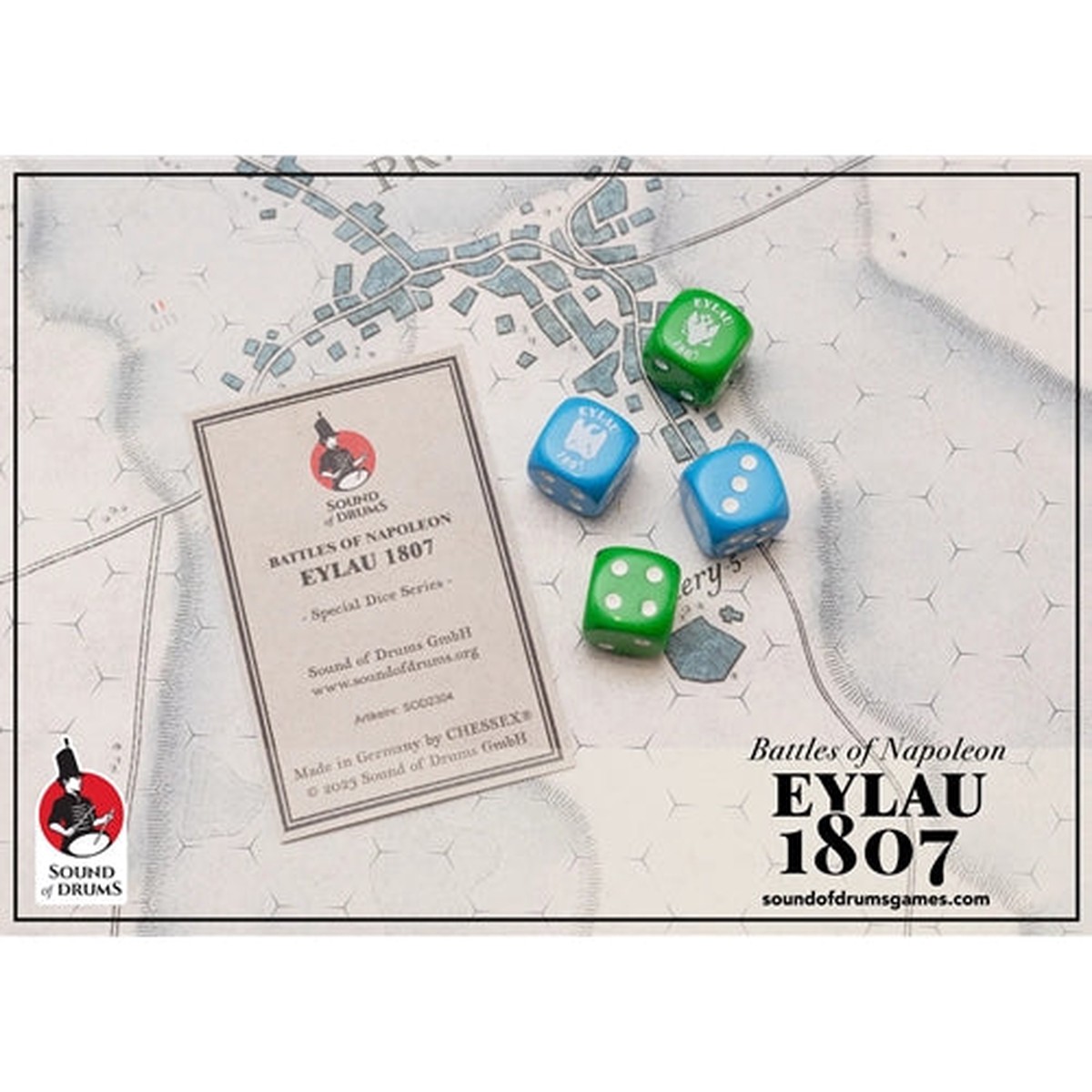 Battles of Napoleon: Volume I EYLAU 1807: Special Dice