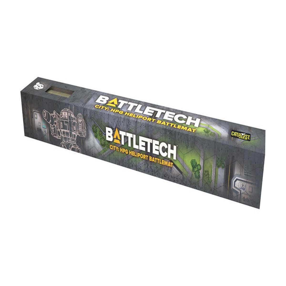 BattleTech BattleMat: City - HPG Heliport/Plaza