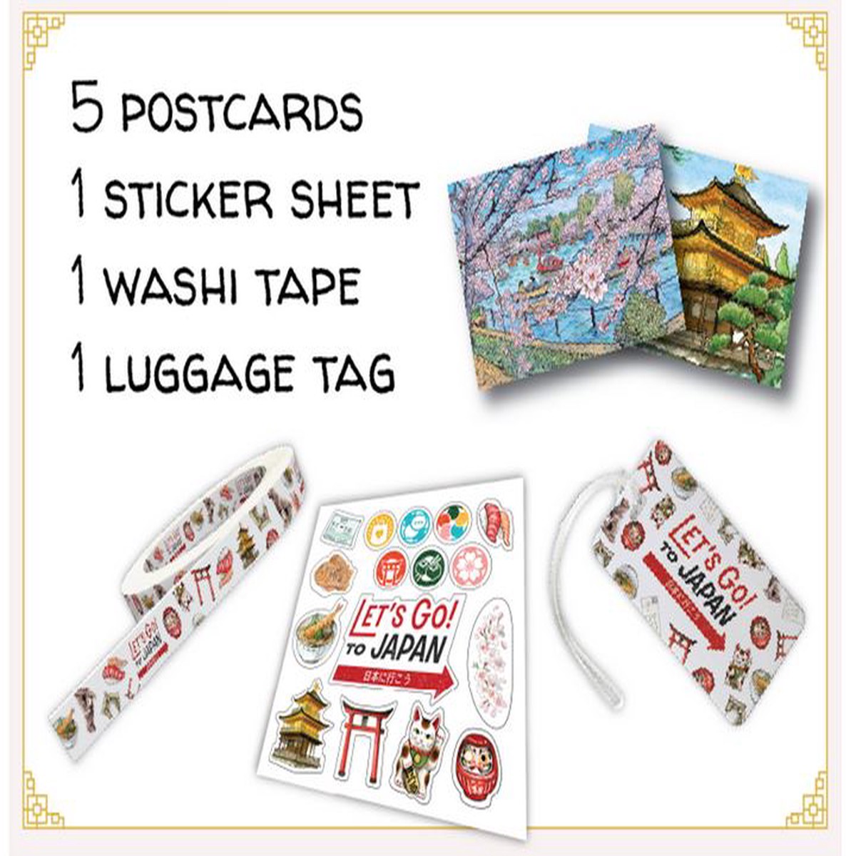 New Arrival Let's Go! To Japan: Souvenir Pack