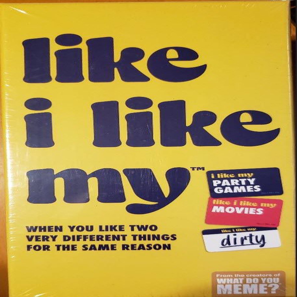 like i like my
