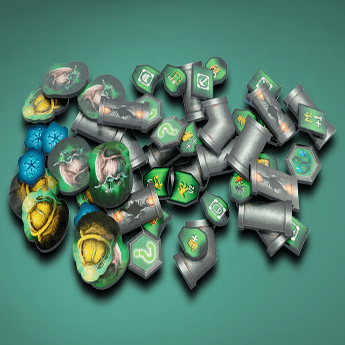 Deep Rock Galactic: The Board Game Plastic Token (Biome & Space Rig)