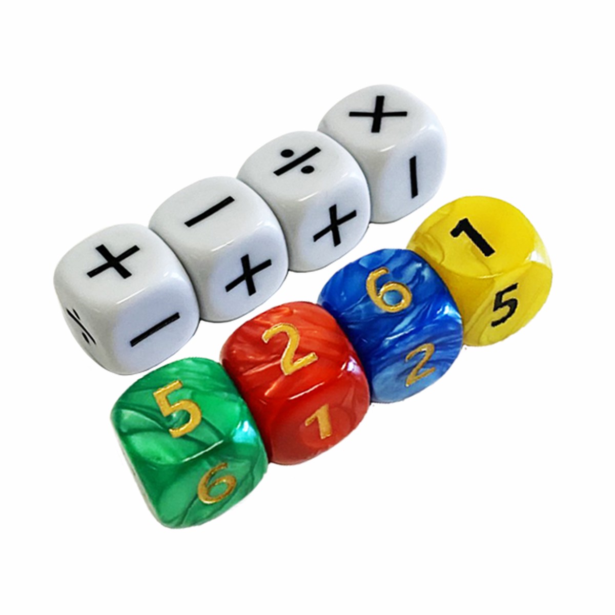 D Code - Dice Set (8pcs)