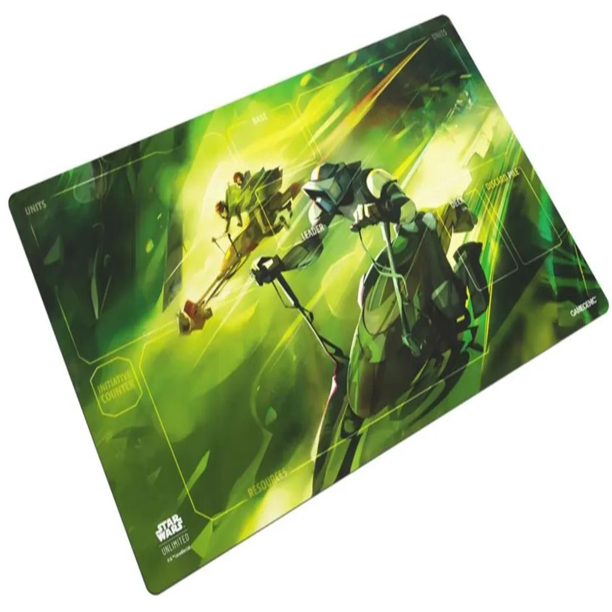 Gamegenic - Star Wars: Unlimited Game Mat: Speeder Bike Chase