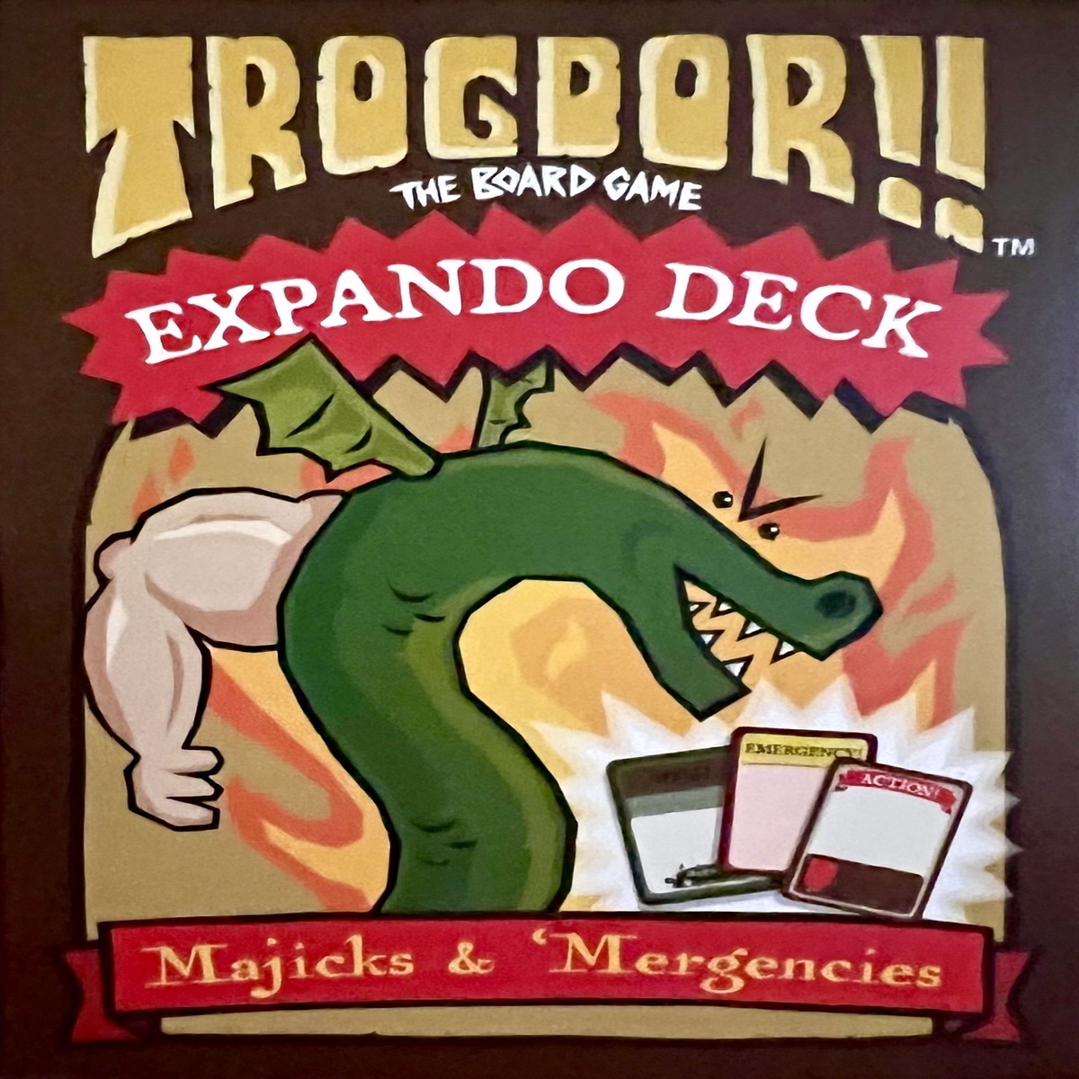Trogdor!!: The Board Game Expando Deck: Magicks and Mergencies