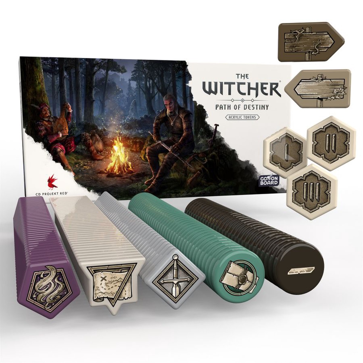 The Witcher: Path Of Destiny Acrylic Tokens Core