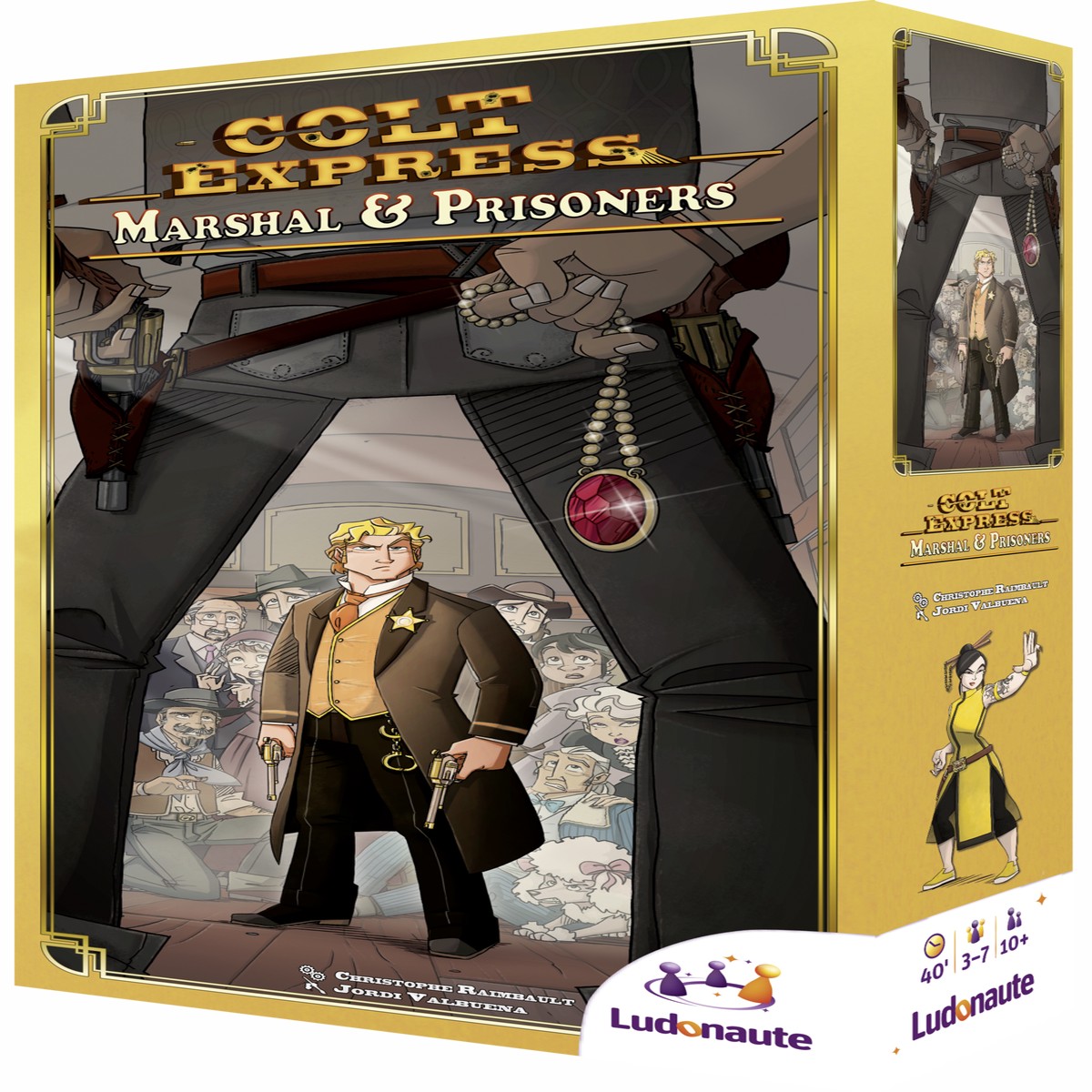 New Arrival Colt Express: Marshal & Prisoners