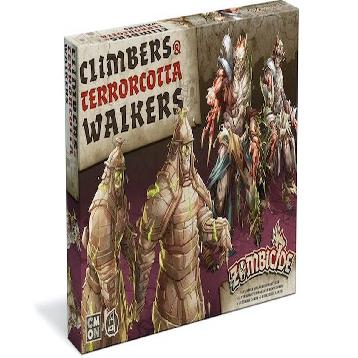 New Arrival Zombicide: White Death - Climbers & Terrorcotta Walkers