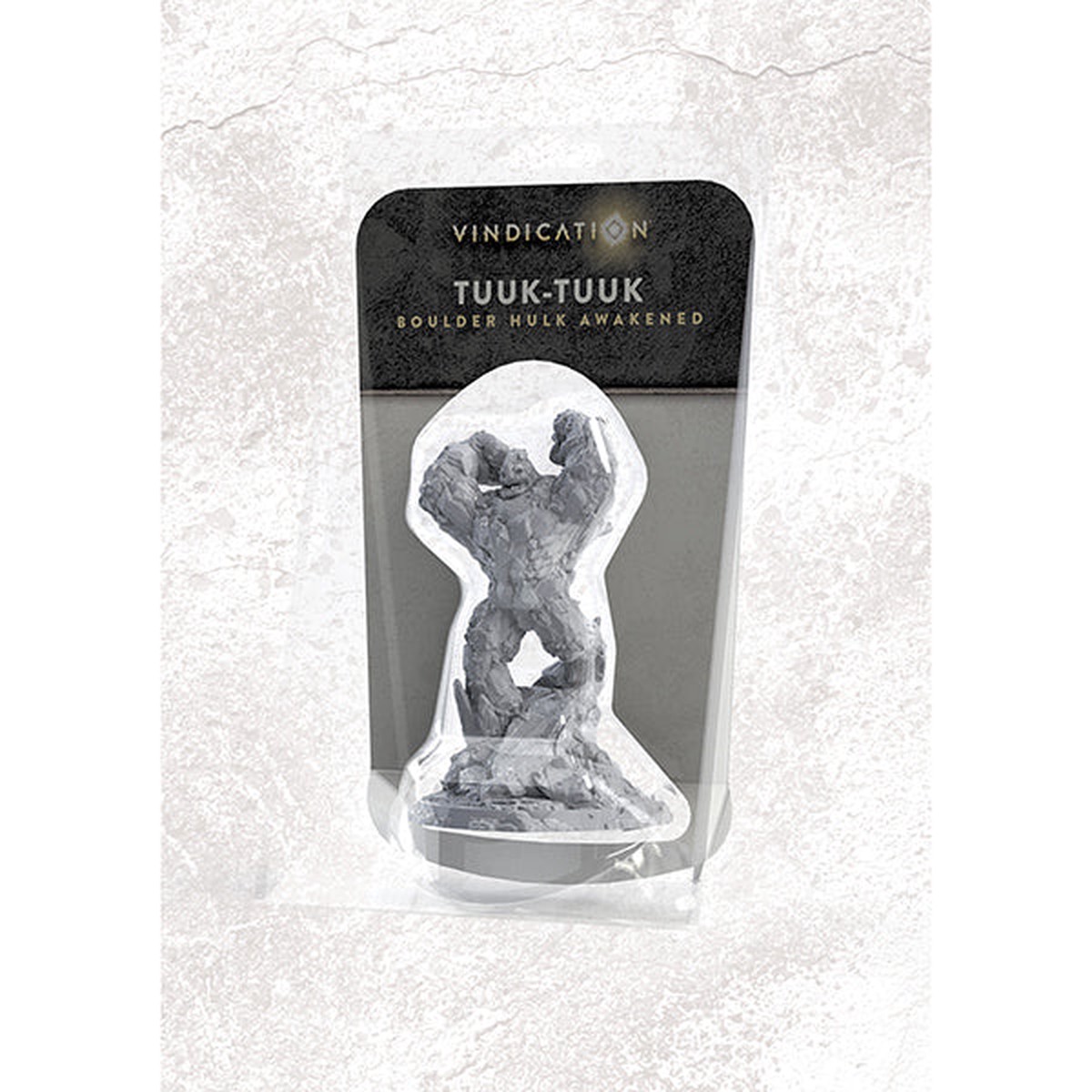 Vindication: Tuuk Tuuk Boulder Hulk Awakened Miniature in Clamshell