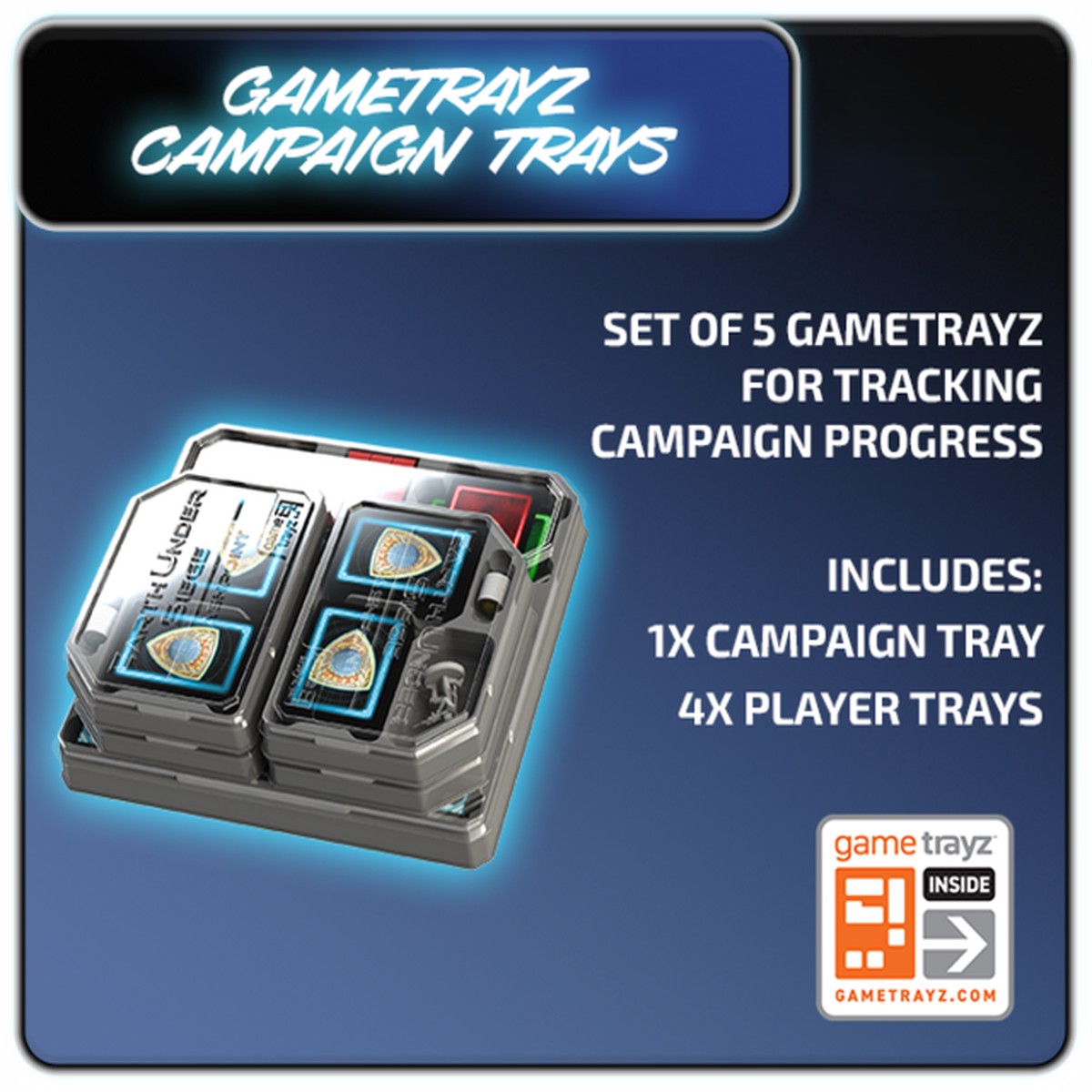 Earth Under Siege: Flashpoint Gametrayz Campaign Trays