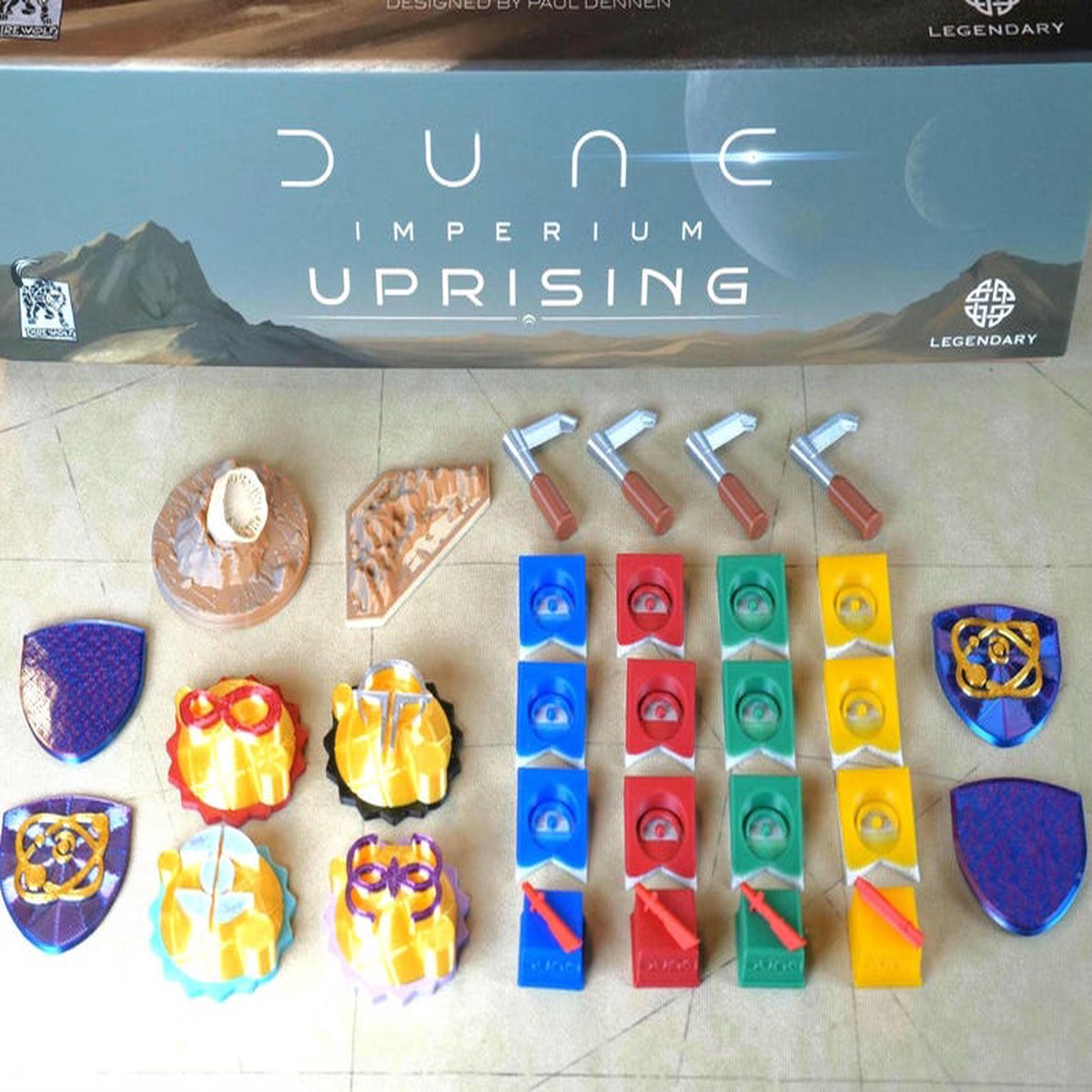 BGisGood - DUNE - Imperium Uprising 3D Token Upgrades