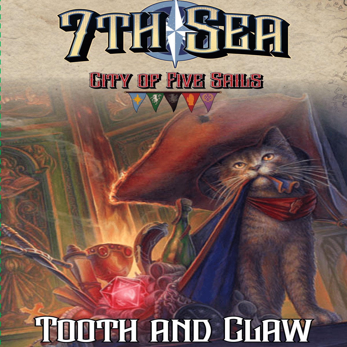 7th Sea: City of Five Sails Tooth and Claw