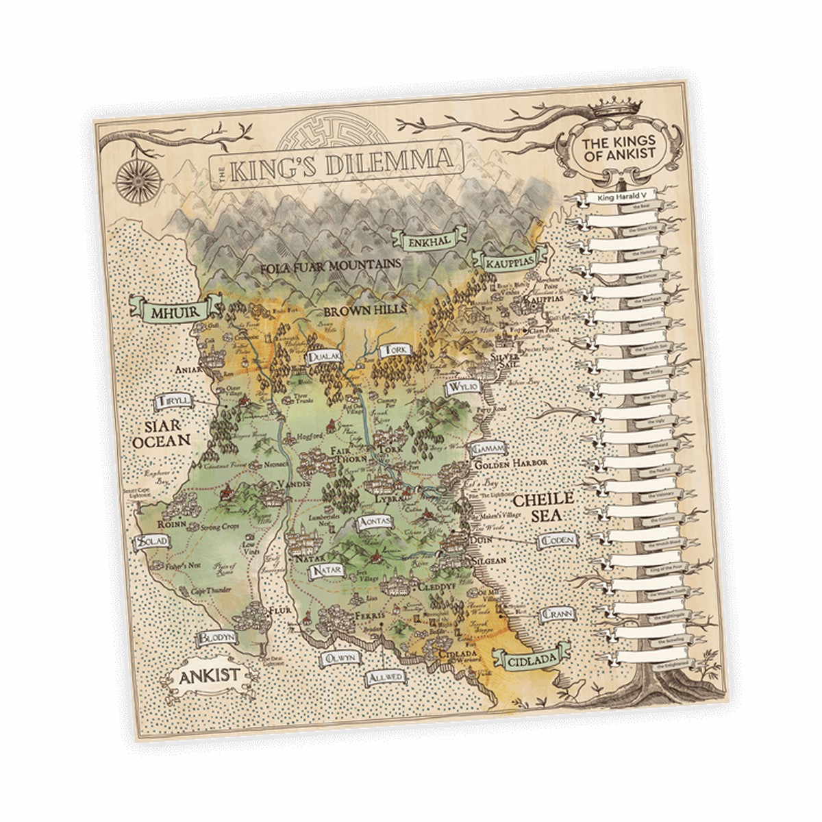 The Kings Dilemma Ankist Map