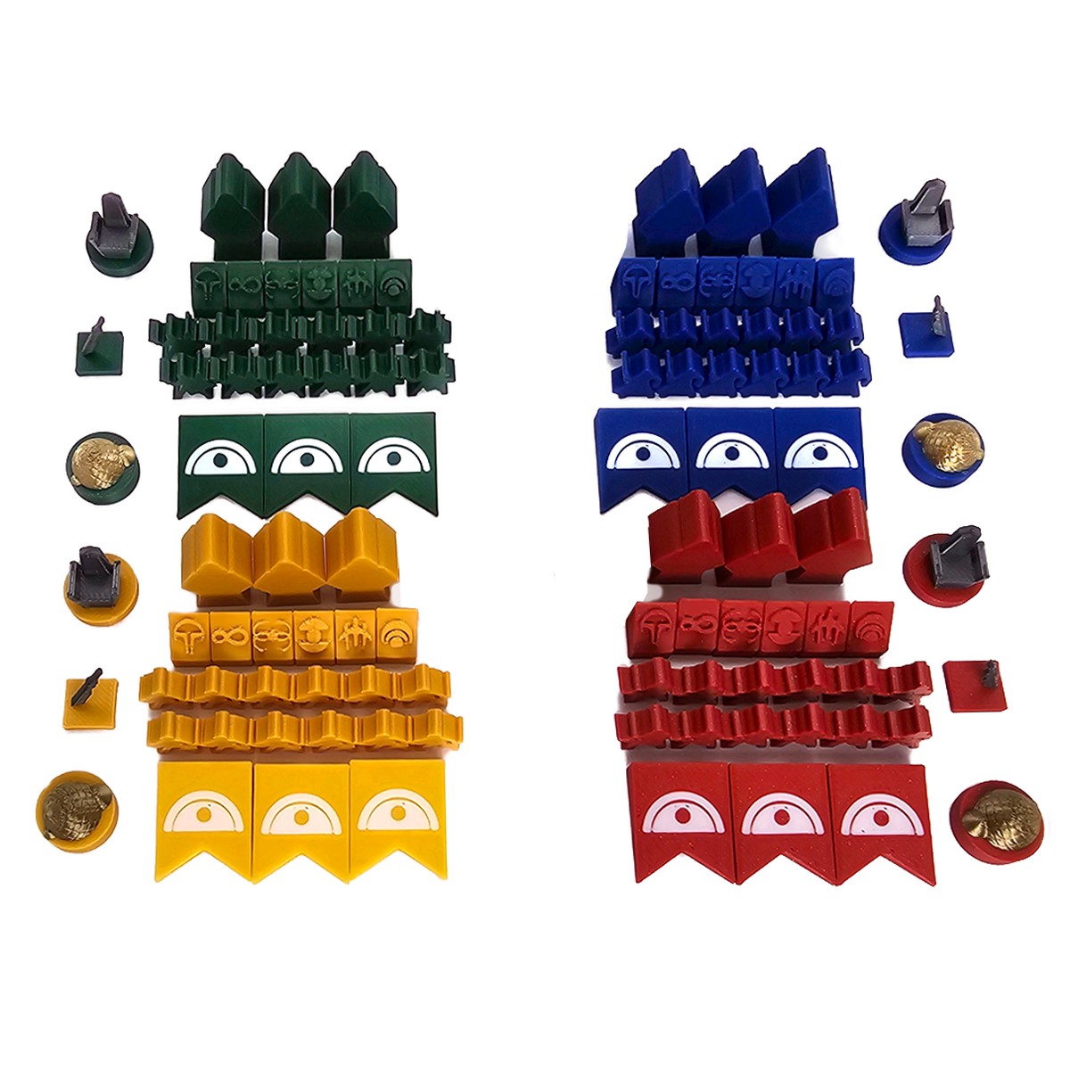 Top Shelf Gamer - Player Tokens compatible with Dune: Imperium (set of 100)