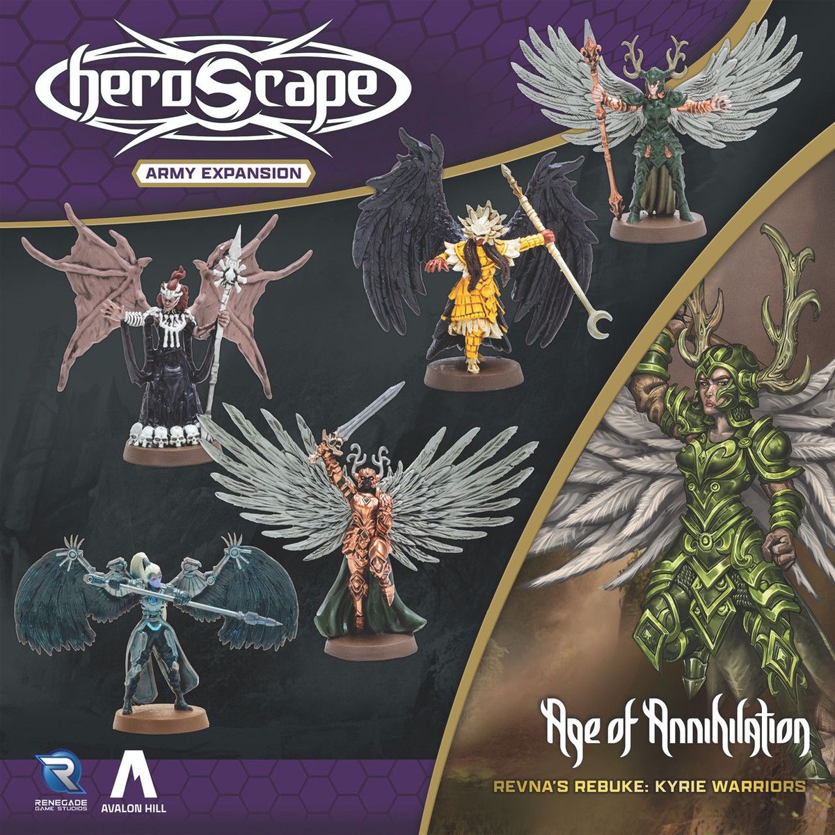 Heroscape: Revna's Rebuke Kyrie Warriors Army