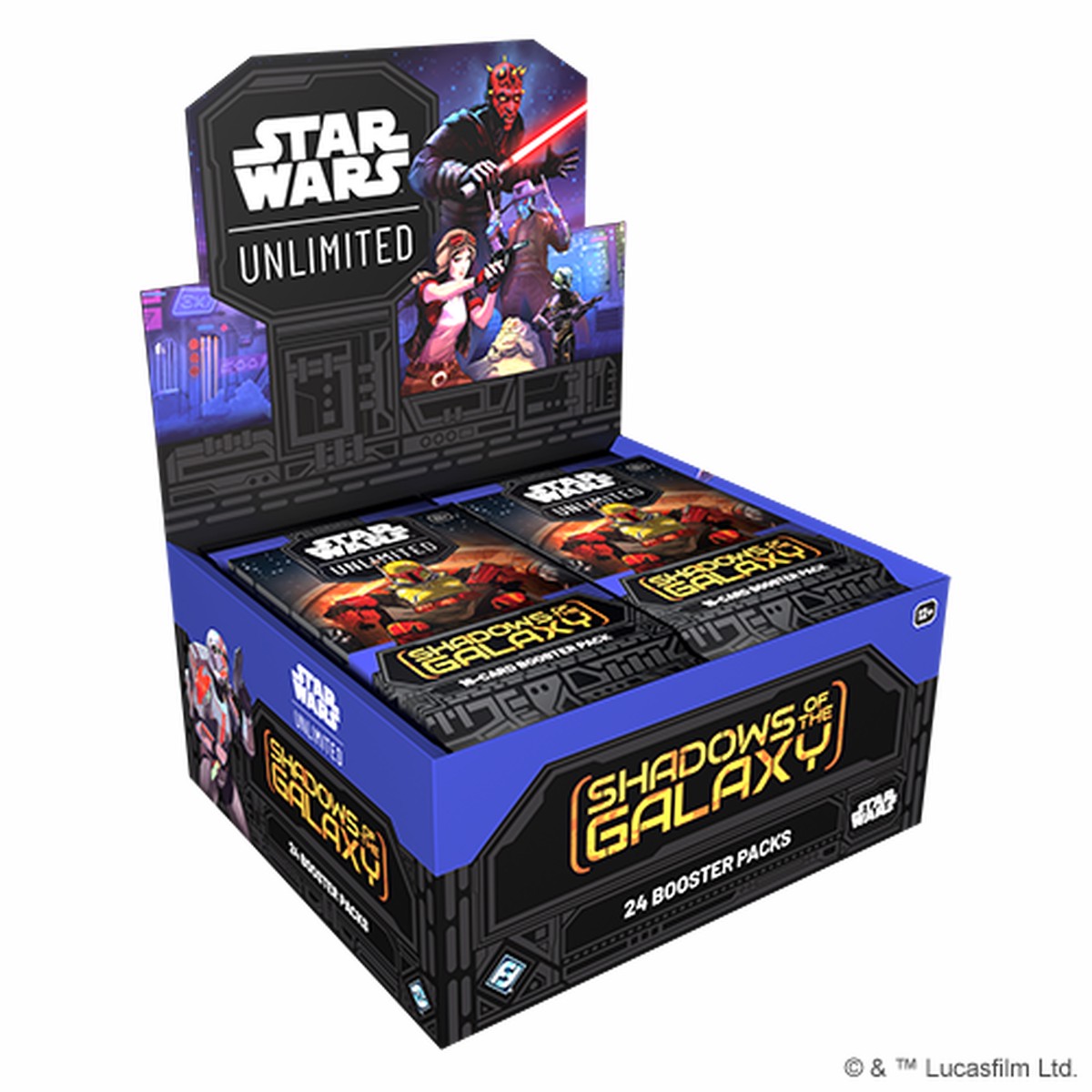 Star Wars: Unlimited Shadows of the Galaxy Draft Booster Box