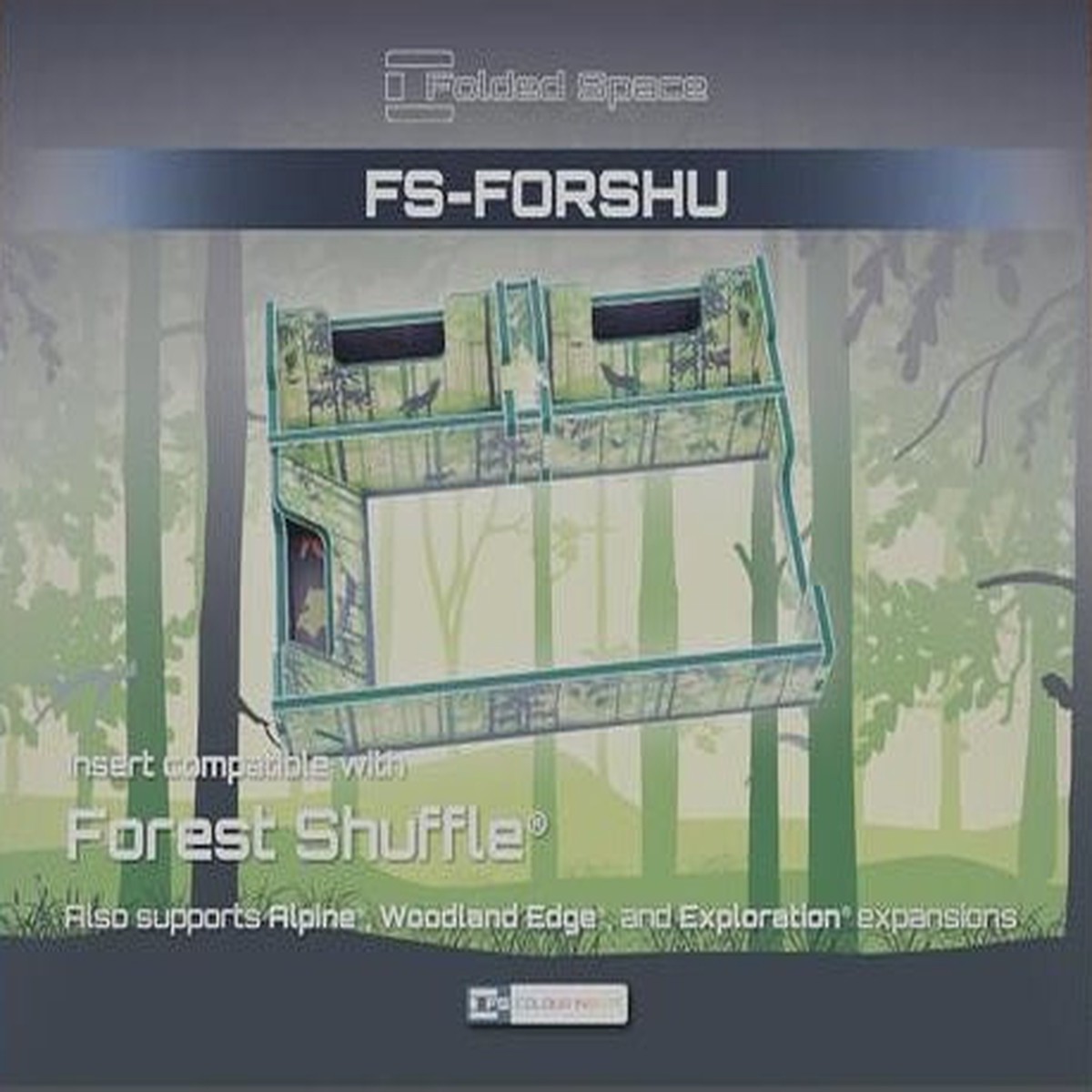 Folded Space - Color: Forest Shuffle *PRE-ORDER*