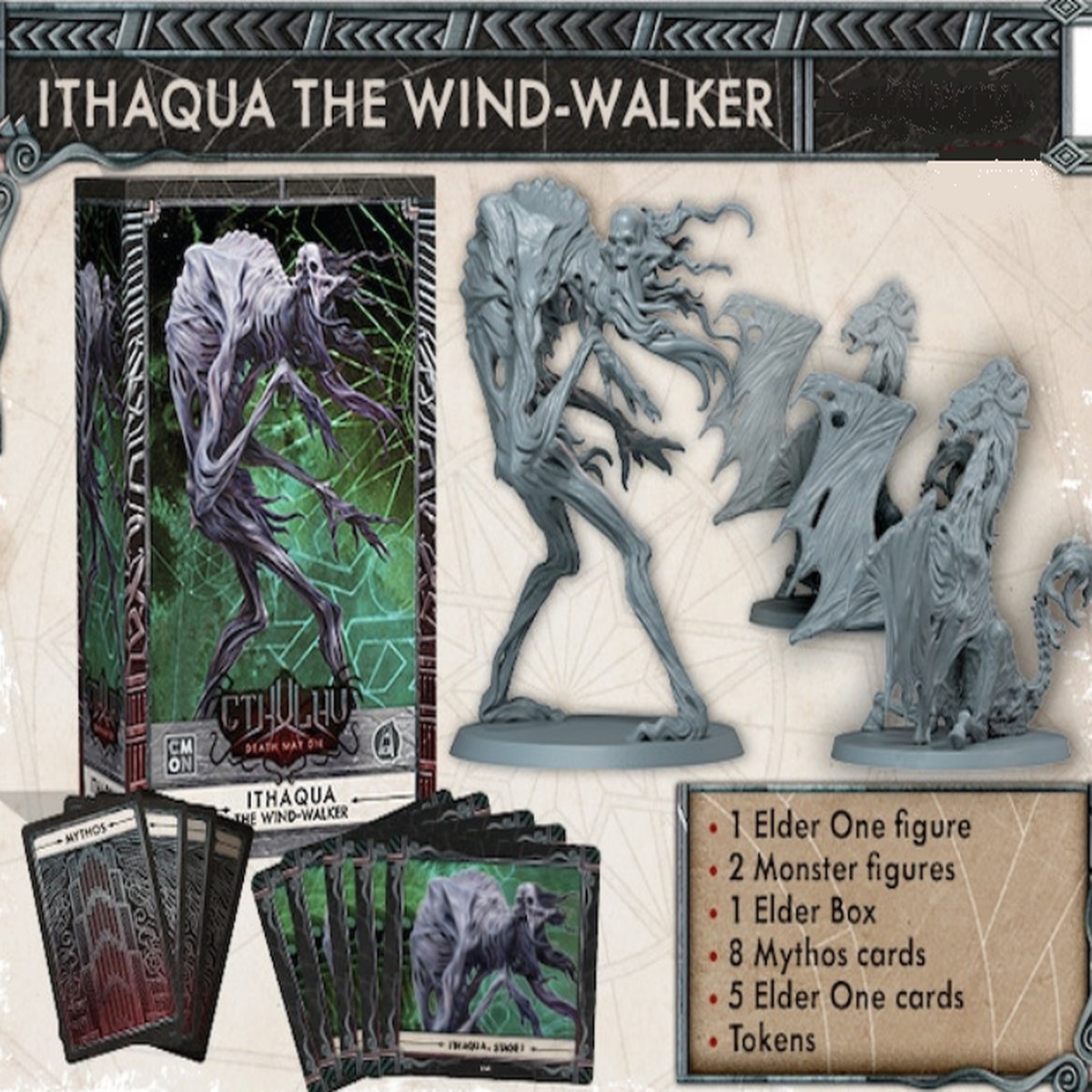 Cthulhu: Death May Die Elder One Box: Ithaqua