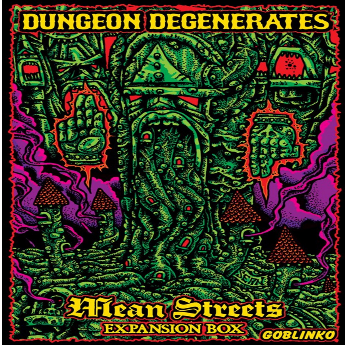 New Arrival Dungeon Degenerates: Mean Streets Expansion Box