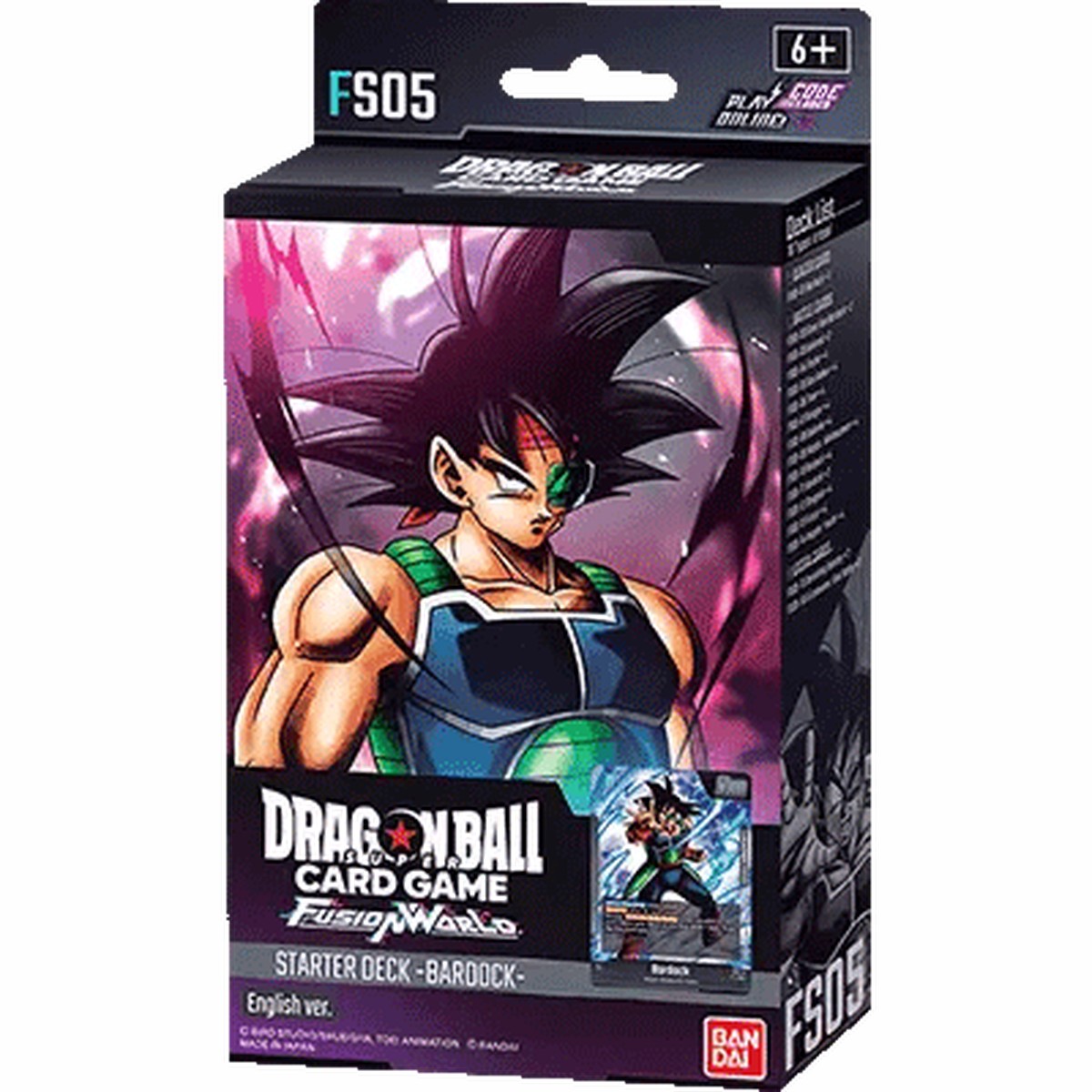 Dragon Ball Super Card Game - Fusion World Starter Deck 5 - Bardock