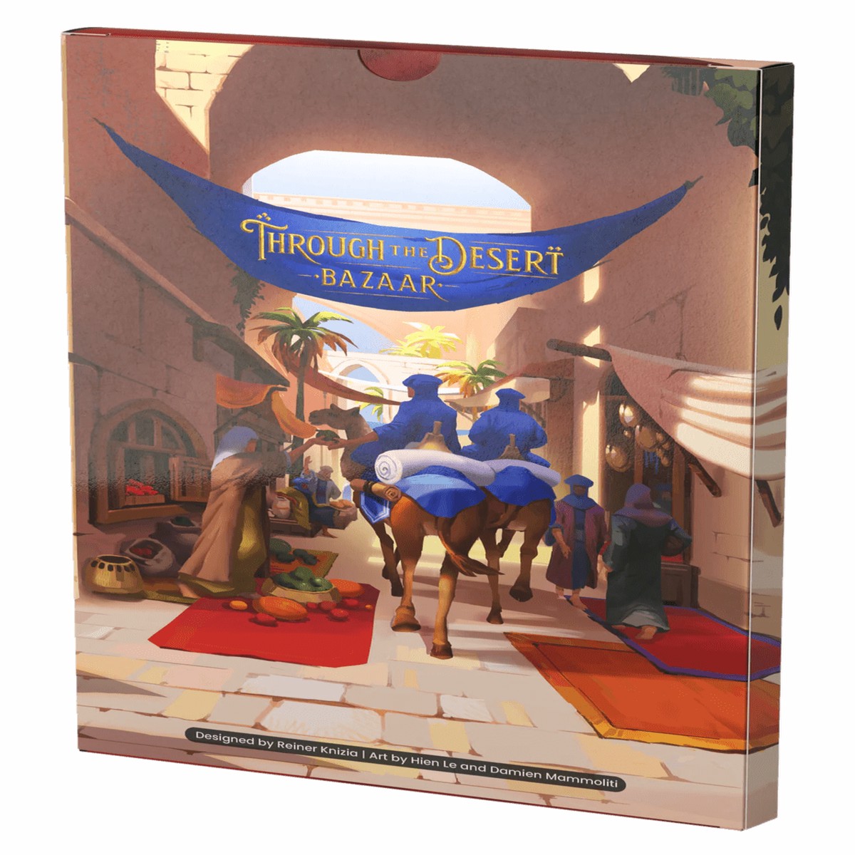 New Arrival Through the Desert: Bazaar