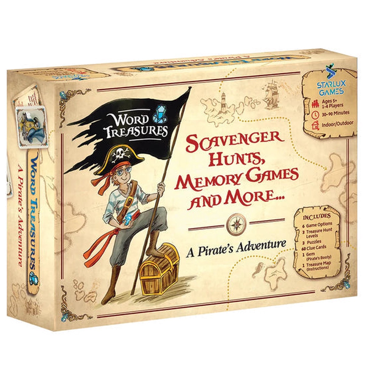 Word Treasures: A Pirate Themed Scavenger Hunt