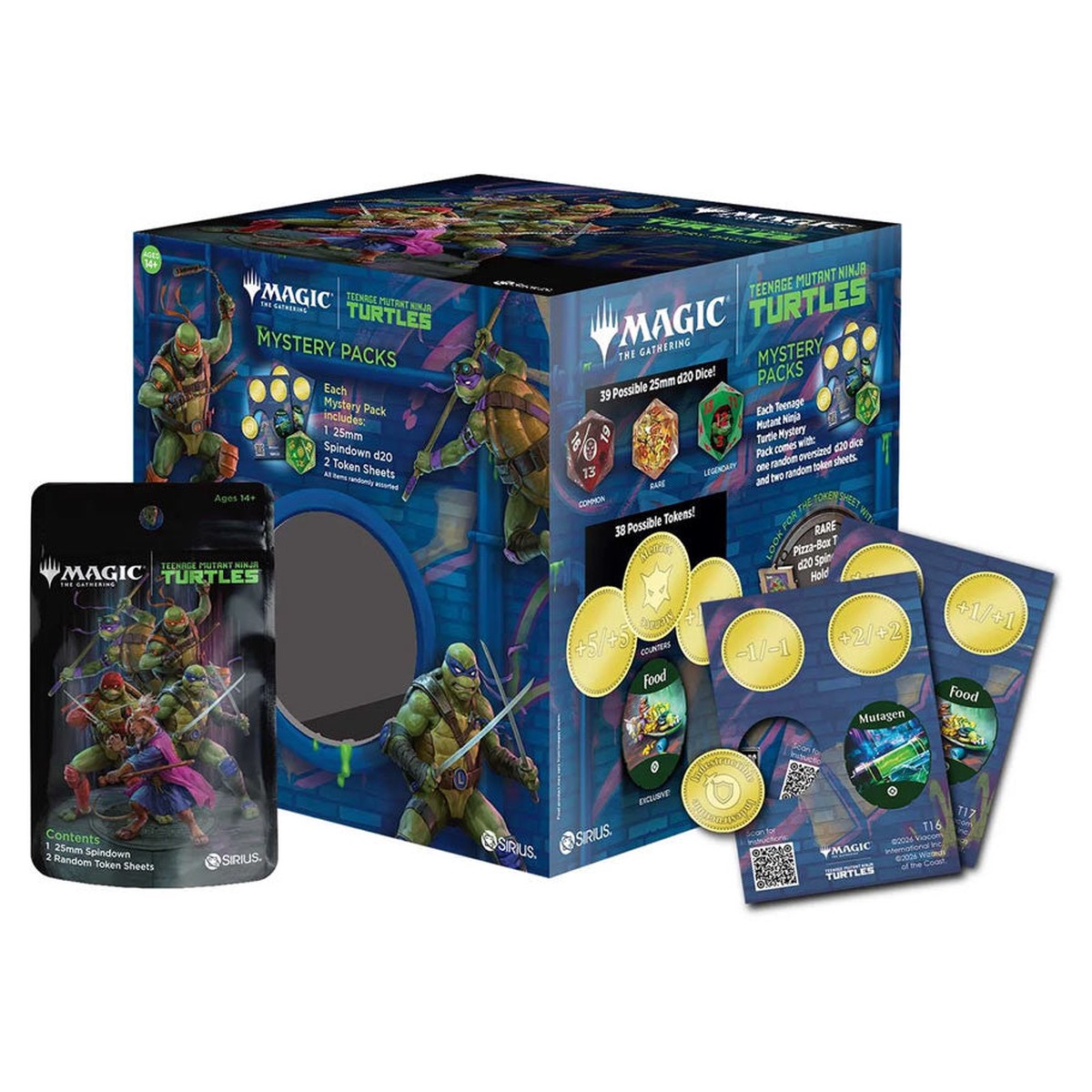 Magic: The Gathering Teenage Mutant Ninja Turtles Treasure Packs PDQ