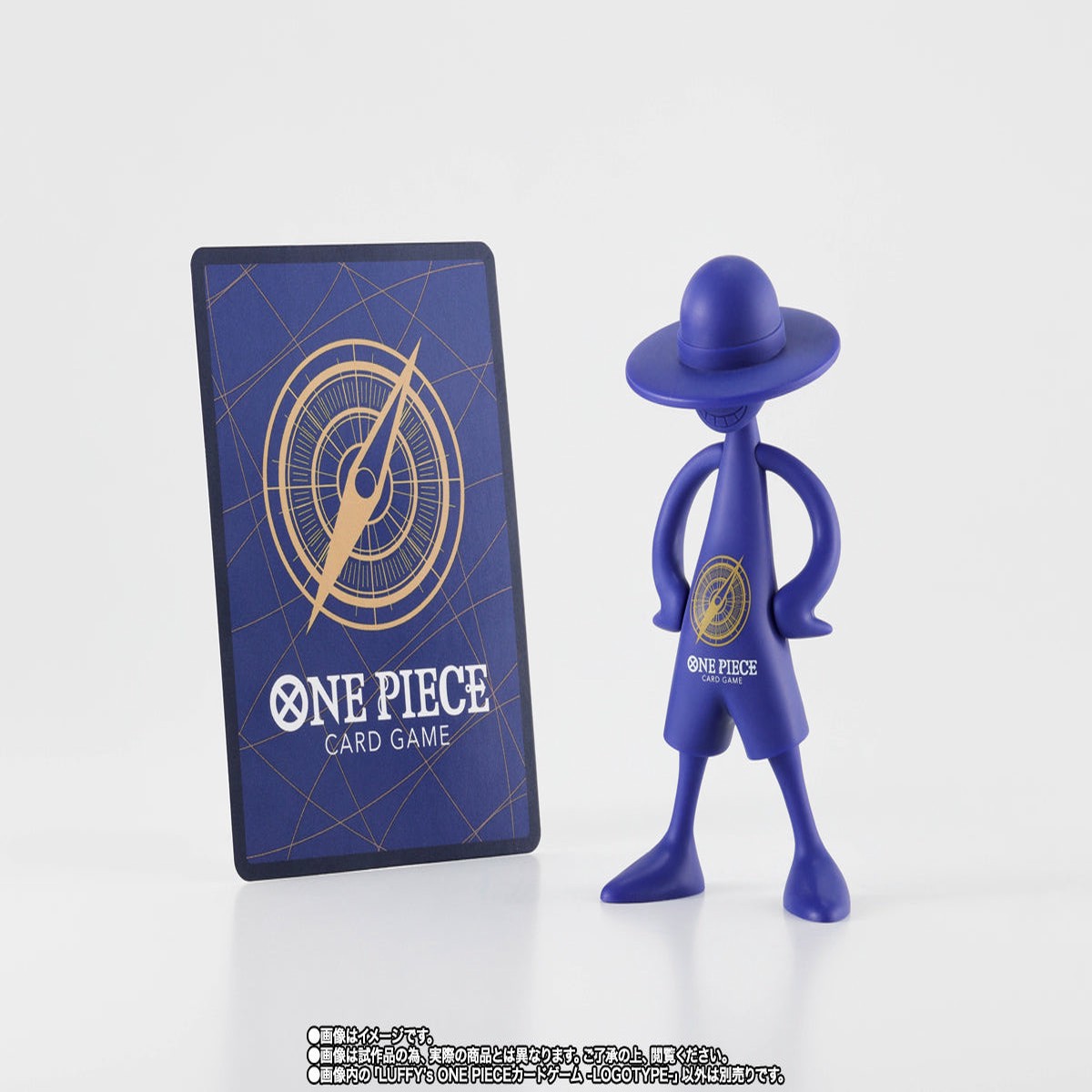 One Piece Card Game Logotype Tamashii Nation Luffy Figure