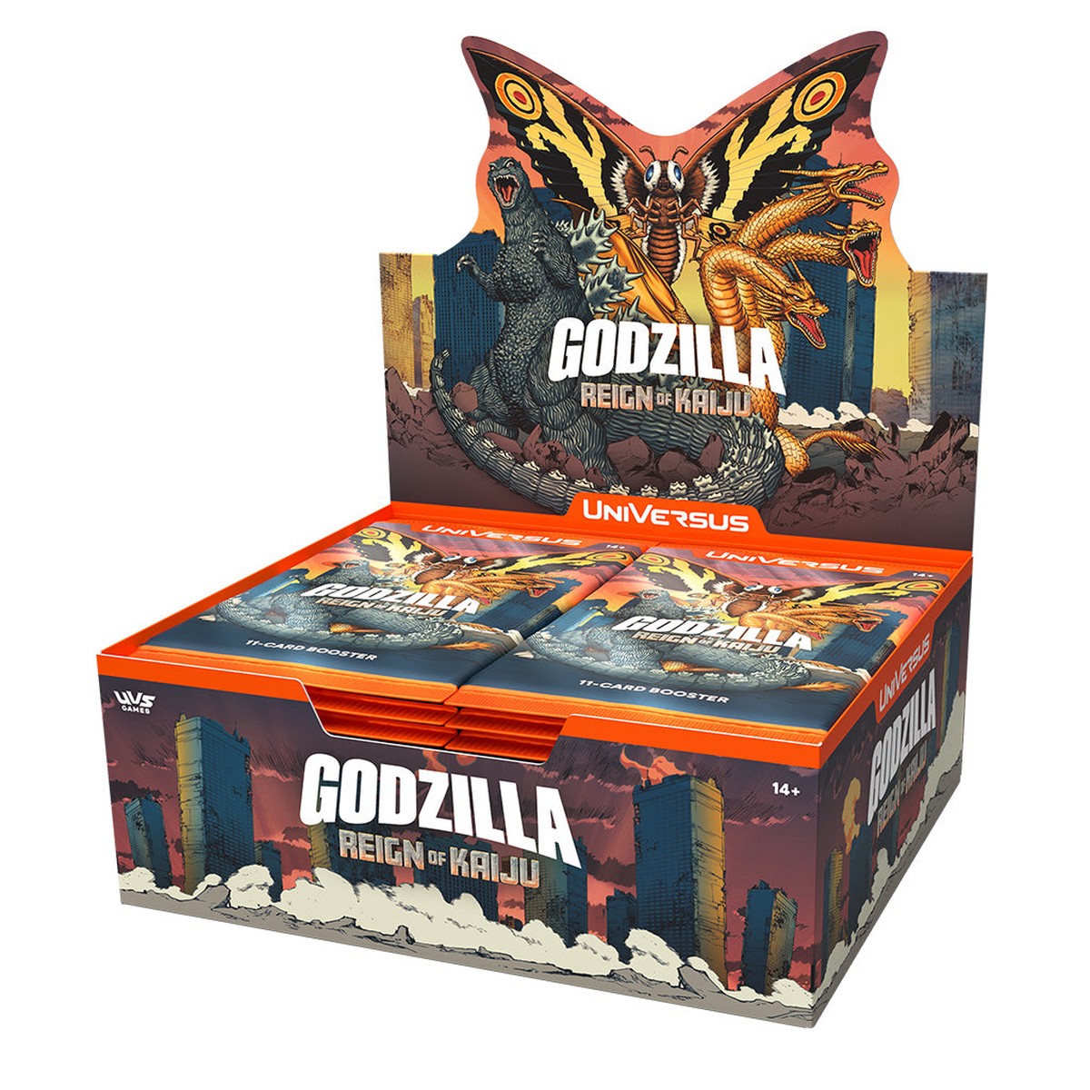 Universus TCG Godzilla: Reign of Kaiju Booster