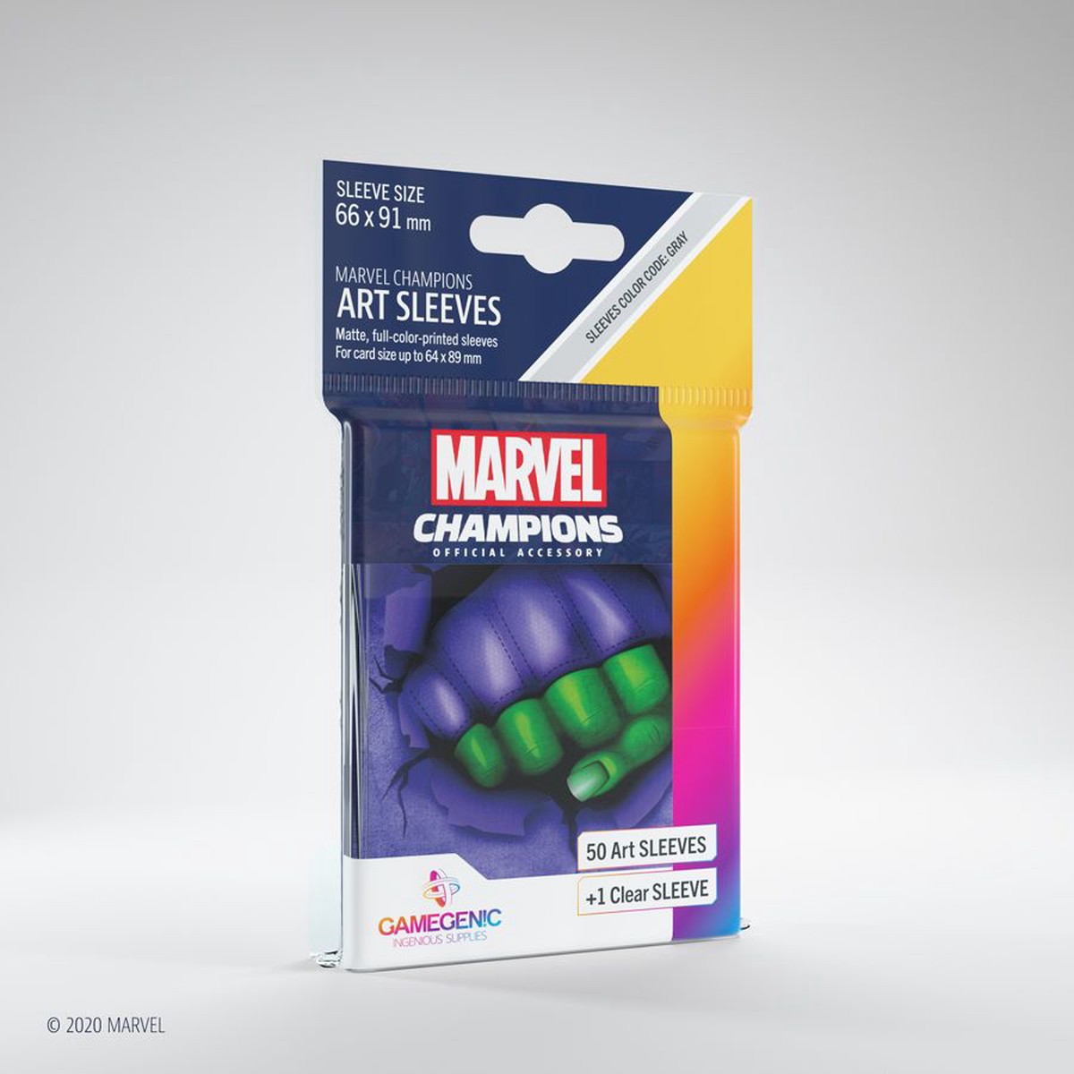 Gamegenic Marvel Champions 50ct Standard Size Art Sleeves She-Hulk