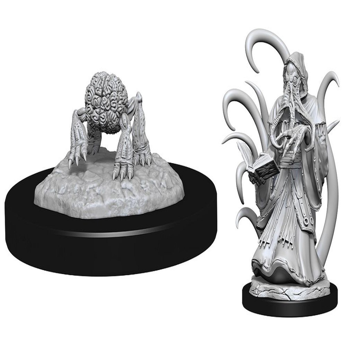 Nolzurs Marvelous Unpainted Miniatures Alhoon & Intellect Devourer (90158)